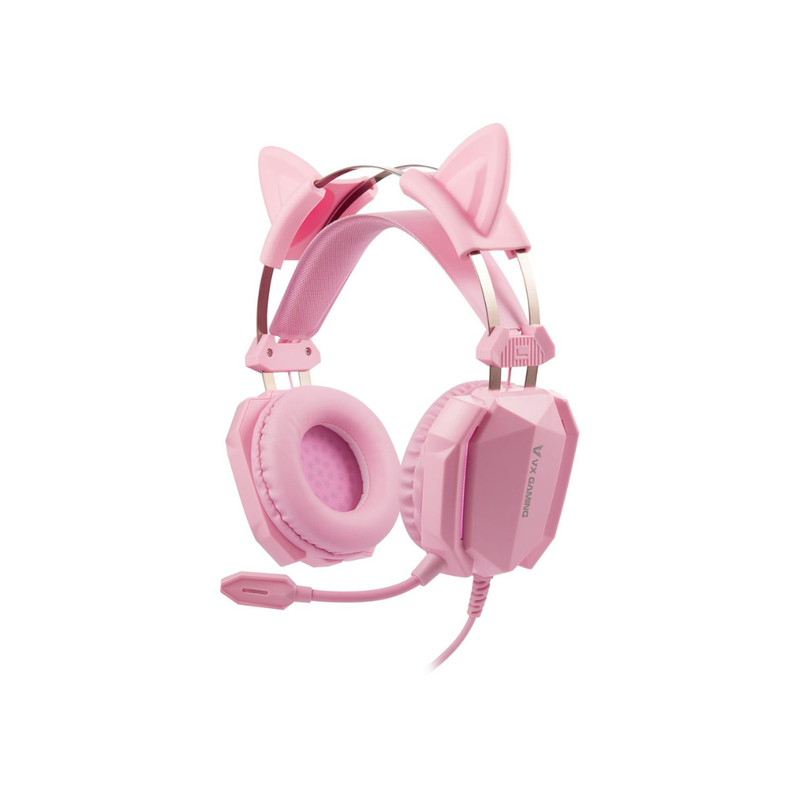 VX Gaming Purr Series Gaming Headset – Pink (Brandnew, Sealed)